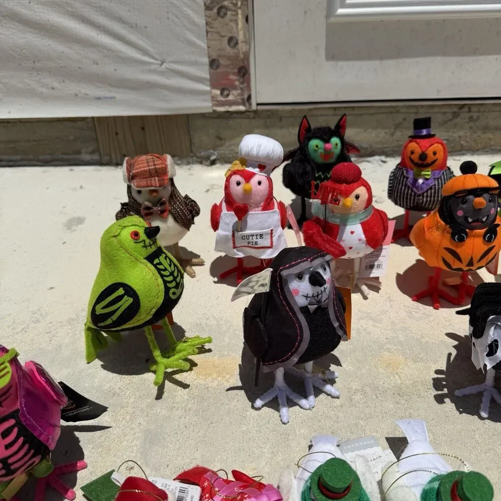 Large Lot Target Featherly Friends Birds Spring Easter Halloween Fall Christmas